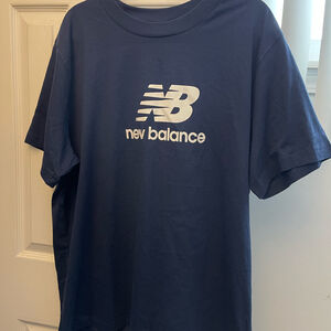 2XL Men’s Navy Blue New Balance T-Shirt NEW WITH TAGS